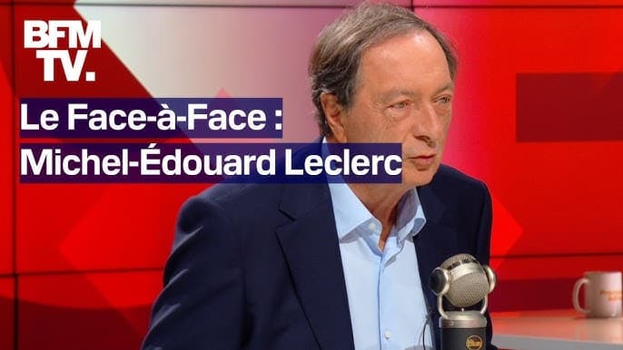 Michel-Edouard Leclerc revele sa strategie d'investissement personnelle lors d'une interview exclusive sur BFM TV