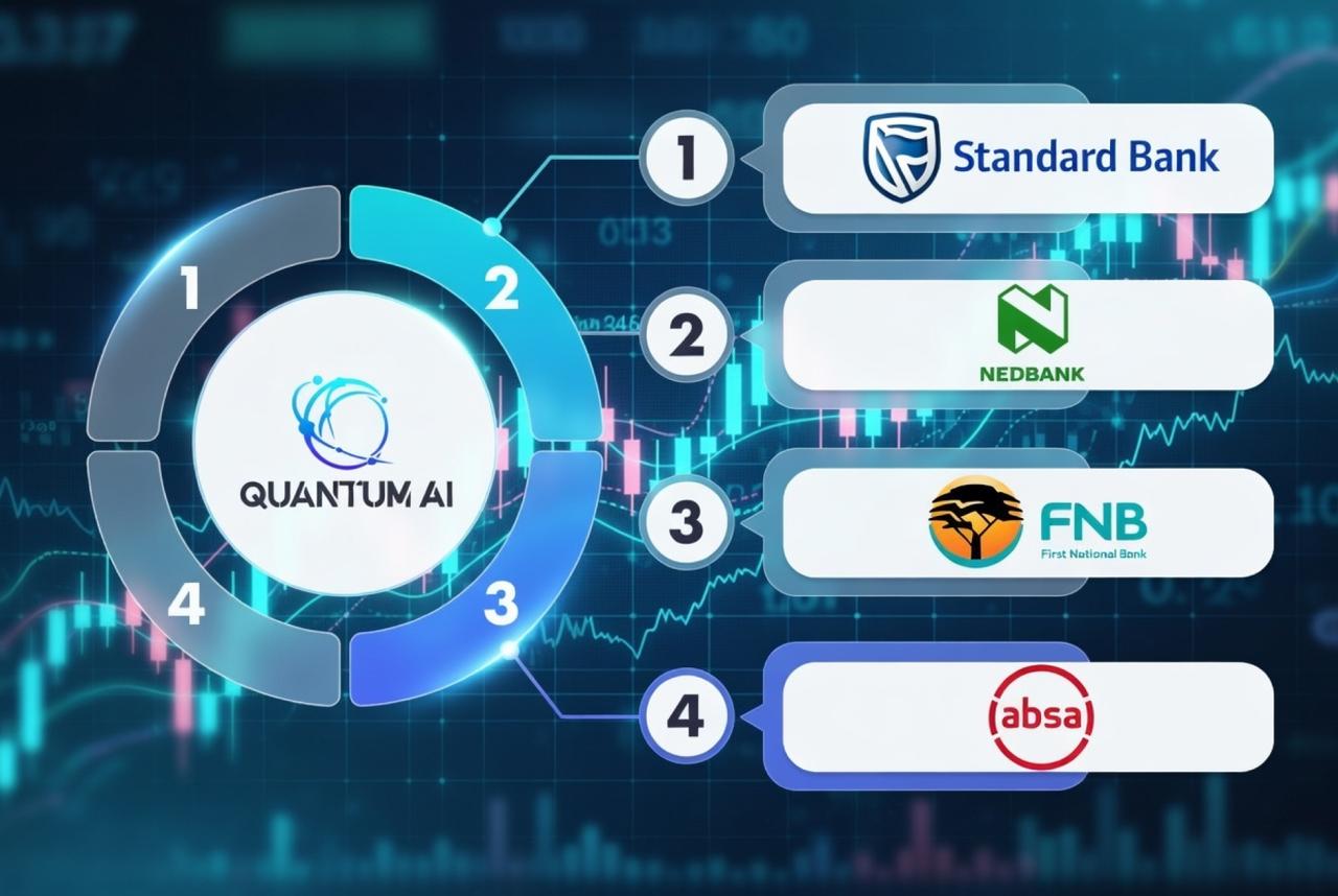 Quantum AI platform integrated with South African banks - Standard Bank, Nedbank, FNB, Absa